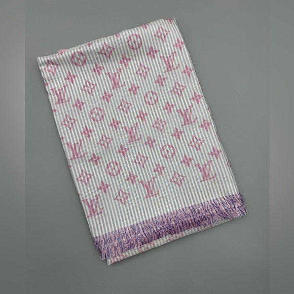 Louis Vuitton Sur Mesure Summer Pink Monogram Scarf